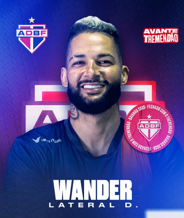Bahia de Feira reforça lateral direita com Wander⚡