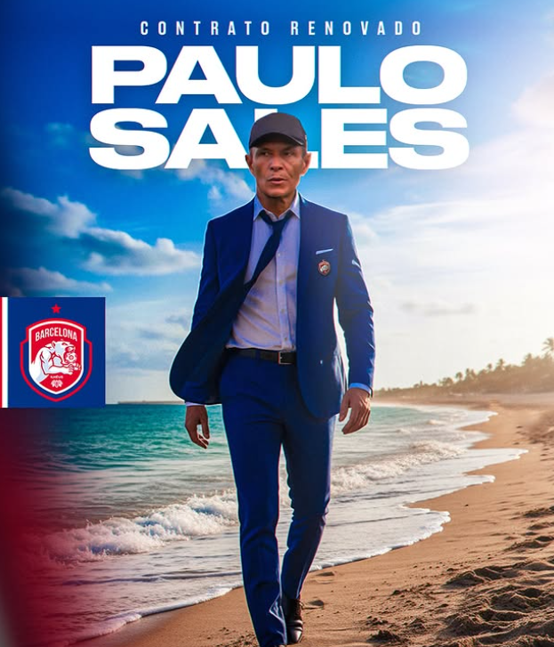 Barcelona de Ilhéus renova com o Técnico Paulo Sales 🐅