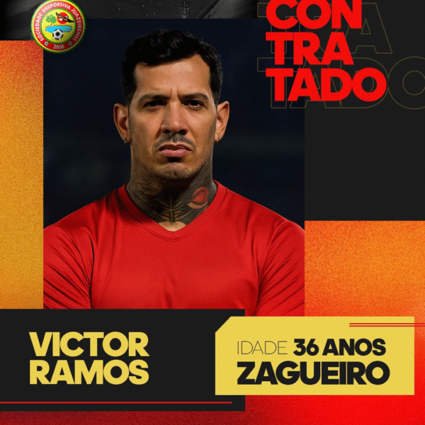Juazeirense confirma Victor Ramos na zaga