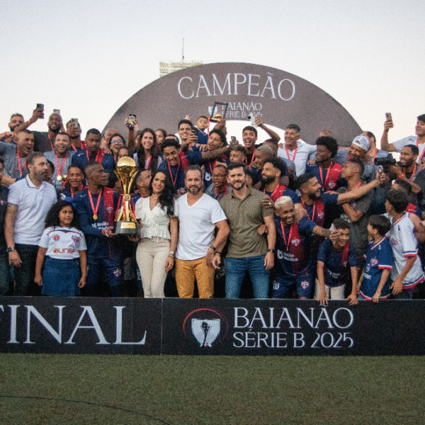 Bahia de Feira é campeão do Baianão da Série B 2025