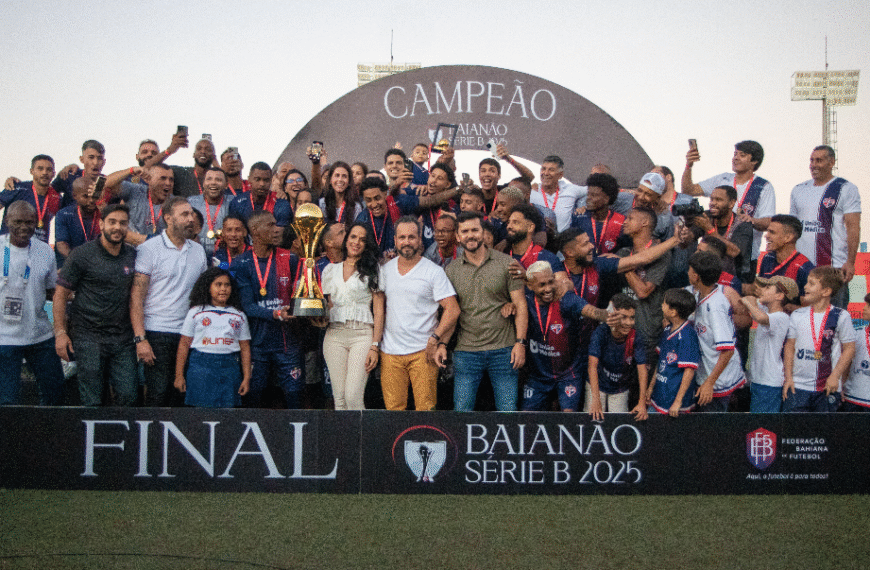 Bahia de Feira é campeão do Baianão da Série B 2025