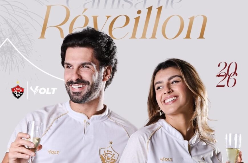 Vitória lança camisa para o Réveillon; veja