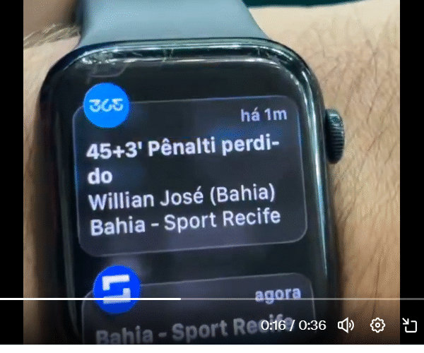 Aplicativo antecipa pênalti perdido em Bahia x Sport; Veja o vídeo que intrigou a internet
