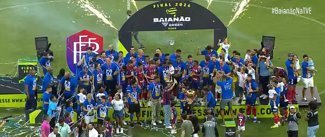 Bahia ganha Ba x Vi na Grande Final e é Campeão Baiano Invicto 🏆